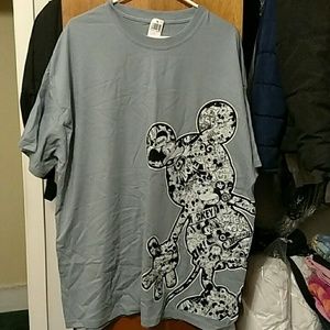 WDW t shirt blue/grey